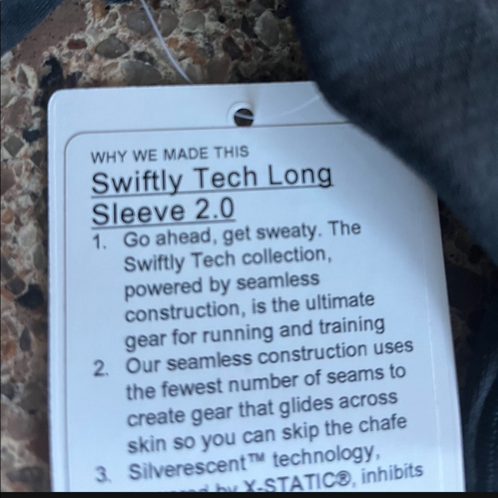 Lululemon Swiftly Long Sleeve NEW WITH TAGS